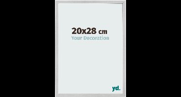 Your Decoration - Fotolijst 20x28 cm - MDF - Edelstaal - Bologna