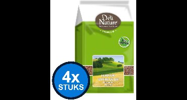 4x Deli Nature - Premium lijnzaad 1kg - Vogelvoer - 1 kg