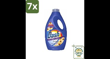 7 x Dash - Lenor Collectie - Vloeibaar Wasmiddel - Witte en Gekleurde Was - Amber & Orchidee - 26 Wasbeurten - Grootverpakking - Vloeibaar Wasmiddel - Frisheid - Wasmiddel Amber Orchidee - Wasmiddel Lenor - Wasmiddel Voor Witte En Gekleurde Kleding