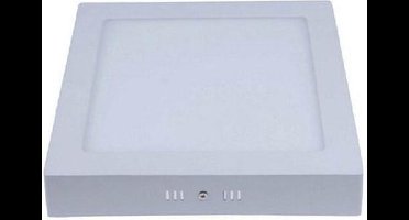Groenovatie LED Paneel Plafondlamp 18W - Vierkant - 230x230 mm - Opbouw - Warm Wit