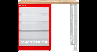 Modulaire werkbank Rubberwood met ladekast 5L 1200 mm MW Tools MOD121R