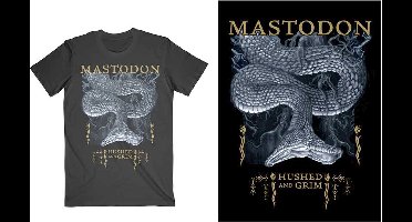Mastodon - Hushed Snake Heren T-shirt - XL - Zwart
