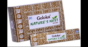 Goloka wierook - Nature's nest - 180 stokjes