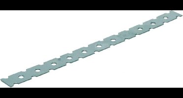 GB Lijmkoppelstrip sendzimir verzinkt 400 x 22mm 21216 (Prijs per stuk)
