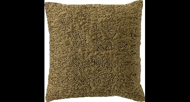 Dutch decor Sierkussen Lyla - Polyester - Groen - 45x45 cm (BxH) - 3D Patroon