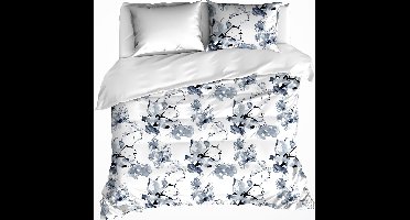 De Witte Lietaer Dekbedovertrek Katoen Satijn Quill - Lits Jumeaux - 240 x 220 cm - Wit