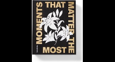 Printworks Fotoalbum - Moments that Matter the Most - Zwart