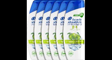 Head & Shoulders - 2in1 Apple Fresh - 6 x 300 ml - Voordeelverpakking