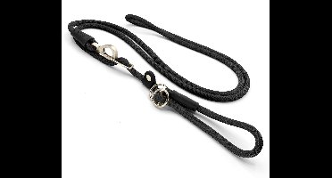 Morso Hondenriem Retrieverlijn Hands Free Soft Rope Gerecycled Zwart