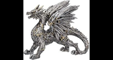Nemesis Now - Swordwing (Small) Beeld/figuur - Draak - Zilverkleurig/Bronskleurig