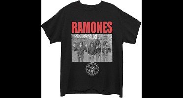 Ramones - Cage Photo Heren T-shirt - M - Zwart