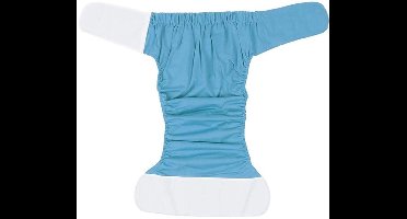 Zwemluiers voor volwassenen, waterdicht, wasbaar, herbruikbaar, voor volwassenen en ouderen, luiers, zakken, luiers, luiers voor volwassenen (luiers blauw)