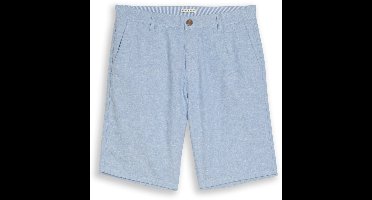Tom Tailor - Chino Short - Heren - W38 - Licht blauw - Linnen - 1049623