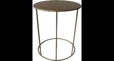 Lesli - Living - Bijzettafel - Emma - 40x54,5 - cm - goudkleurig