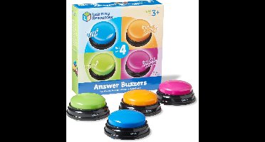 Learning Resources Answer Buzzers (Set van 4) - 3+