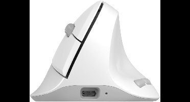 Delux M618AIR Verticale Ergonomische Muis – Draadloos Bluetooth & 2.4GHz – Silent Klik – Gaming Muis – Voor Kleinere Handen – Zwart