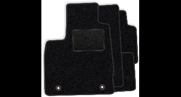 Set velours vloermatten geschikt voor Mercedes E-klasse W214 2023- - zwarte afwerking