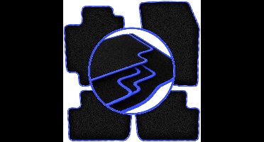 CARLUX-BLUE automatten voor: Lexus IS I sedan (1998-2005)