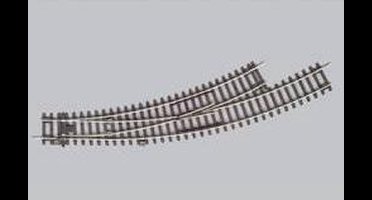 H0 Piko A-rails 55222 Gebogen wissel, Links 1 stuk(s)