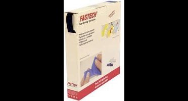 FASTECH® B20-SKL-L-999925 Klittenband Om vast te plakken Hotmelt Lusdeel (l x b) 25 m x 20 mm Zwart 25 m