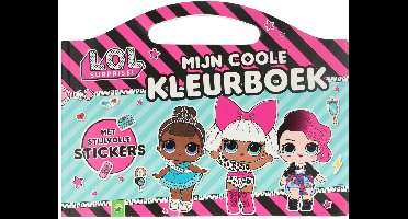 L.O.L. Surprise Mijn coole Kleurboek met Stickers