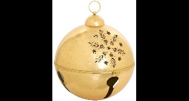 Grelot de Noël en métal or D. 41 cm pour l'extérieur
