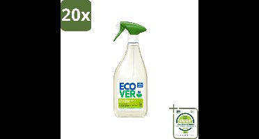 20 x Ecover - Allesreiniger Spray - Citroengras & Sinaasappel - 500 ml - Grootverpakking - Vaatwasstrips - Schoonmaken - Reinigingsmiddel - Citroengras - Sinaasappel - Natuurlijke Reiniging
