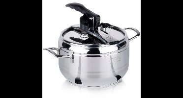 Snelkookpan 3,5L RVS - Geschikt voor Inductie - 20x20x13,5 cm