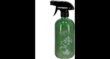 Esschert Design spuitfles S groen met motief fluitenkruid 0,5 liter