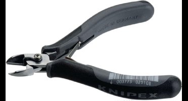 Knipex 77 12 115 ESD Zijsnijtang Ronde kop + draadklem 115mm ESD