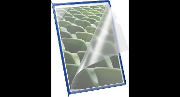 Infotas Flex-O-Frame met pen A4 blauw - 10 stuks