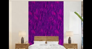 Behang - Fotobehang Olie - Verf - Texturen - Fel - Breedte 140 cm x hoogte 220 cm