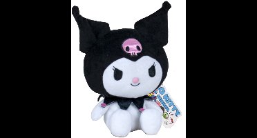 Kuromi Hello Kitty Pluche Knuffel 26 cm {Hello Kitty Plush Toy | Melody Speelgoed Knuffeldier voor kinderen meisjes | Melody Keroppi | Kat Cat Kitten}