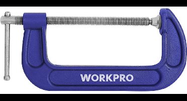 WorkPro WP232020 150 mm C-klem Spanbreedte (max.):150 mm Afmeting, lengte: 280 mm Afm. werkbereik:150 mm