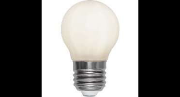 Standaard bol - E27 - 2W - Extra Warm Wit - 2700K - Opaal