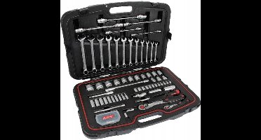 96-delige Doppenset 1/4" + 1/2" - Professioneel Gereedschap