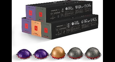 Nespresso - Vertuo - Decaffeinato Pakket - Koffiecups - 50 capsules