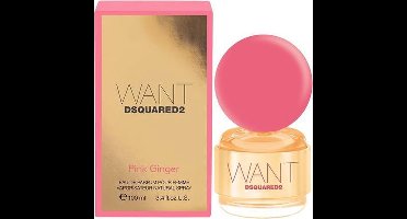 Dsquared² Want Pink Ginger - 30 ml - eau de parfum spray - damesparfum