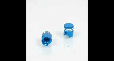 tnt blauw zuigerventieldopje voor nieuwe auto's