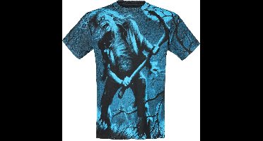 Iron Maiden Benjamin Breeg Allover Heren T-shirt - all/over - S