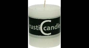 Cosy&Trendy Rustic Cylinderkaars - Ø 70 mm - 80 mm - Wit