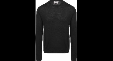 King Essentials The John Pullover Merino Zwart - Maat S - Heren - Pullovers