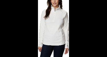 Columbia Glacial™ IV 1/2 Zip Fleece trui - Fleecetrui met halve rits - Outdoortrui Dames - Wit - Maat S
