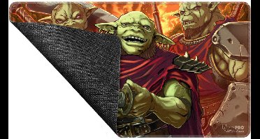 Ultra Pro - Magic: The Gathering - Commander Series - Fan Vote 1 - Krenko Stitched Edge Playmat - UK