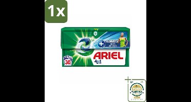1 x Ariel - 4in1 Wasmiddel Pods - Actieve Geurbestrijding - 30 Pods- Ariel 4in1 Pods - Geurbestrijding - Frisheid In Kast - Wasmiddel - Geurtechnologie