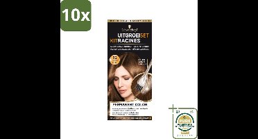 10 x Schwarzkopf - Uitgroeiset - Goudbruin R2 - Grootverpakking - Uitgroeiset - Uitgroeibehandeling - Haarkleur - Haarkleuring - Uitgroeibehandeling Goudbruin