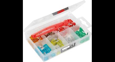 Micro zekeringen set – 80 stuks – 12/32V | Inhoud: 10 x 5A 10 x 7,5A 20 x 10A 10 x 15A 10 x 20A 10 x 25A 10 x 30A | Met zekeringtrekker