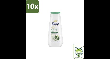 10 x Dove – Douchecrème – Hydrating Care – 225 ml - Grootverpakking - Douchecrème - Hydraterende Douchecrème - Droge Huid - Zachte Huid - Frisse Huid