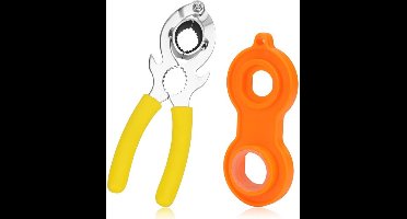 KARZO - Kraan Aerator Demontage Sleutel Set, Kraan Aerator Verwijder Sleutel Kraan Aerator Gereedschap Reinigingsgereedschap Kraan Gereedschap Installeren