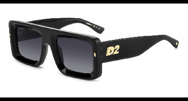Dsquared2 D2 0141/S BLACK/GREY SHADED 53/23/145 Herrenbrillen Zonnebrillen